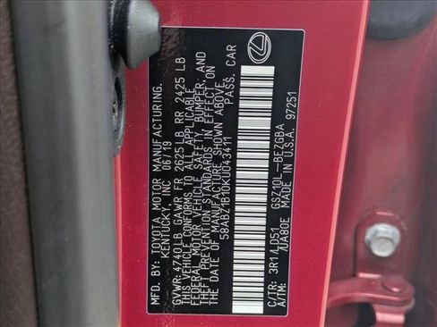Used 2019 Lexus ES 350 w/ Premium Package FWD image 25