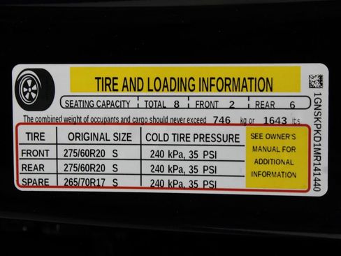 Used 2021 Chevrolet Tahoe Z71 AWD/4WD image 64