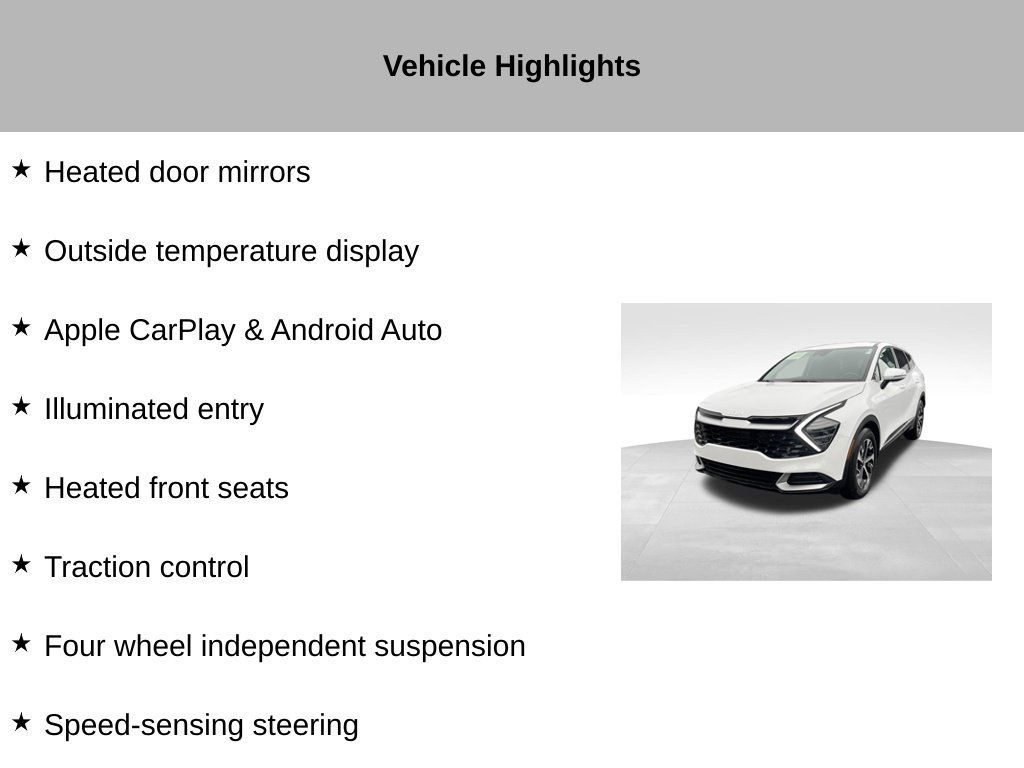 Certified 2024 Kia Sportage EX FWD image 55