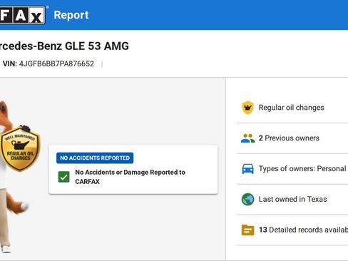 Used 2023 Mercedes-Benz GLE 53 AMG 4MATIC+ SUV image 6