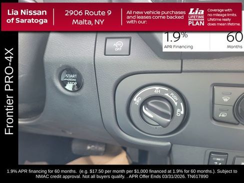 New 2026 Nissan Frontier PRO-4X w/ Pro-4x Convenience Package image 25
