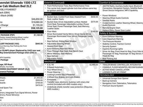 Used 2015 Chevrolet Silverado 1500 LTZ Z71 w/ LTZ Plus Package image 6