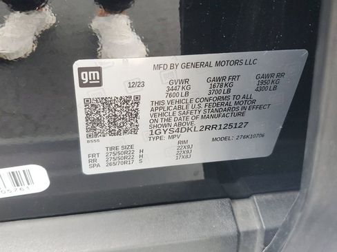 Certified 2024 Cadillac Escalade Premium Luxury Platinum w/ Heavy-Duty Trailer Package image 31