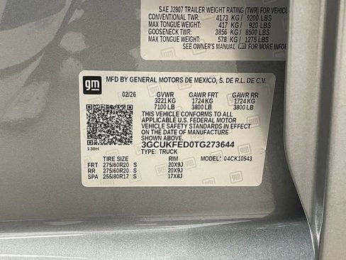 New 2026 Chevrolet Silverado 1500 LT Trail Boss w/ LT Trail Boss Premium Package image 27