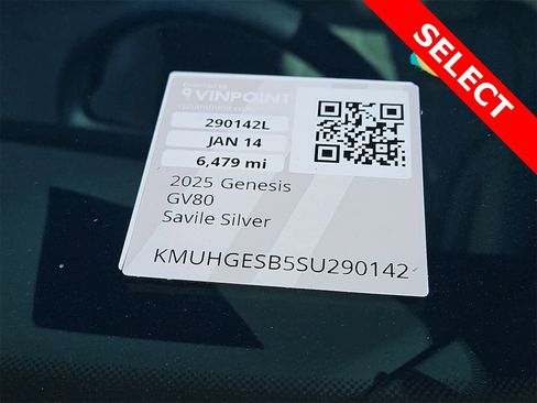Used 2025 Genesis GV80 2.5T Select image 25