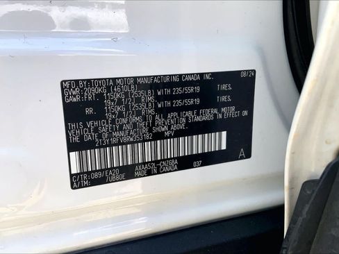 Used 2024 Toyota RAV4 Limited w/ Advanced Technology Package FWD image 34