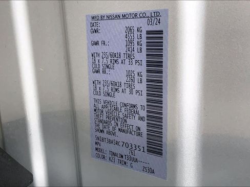 Used 2024 Nissan Rogue SV image 34