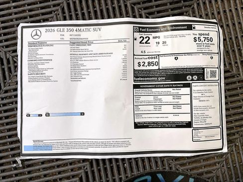 New 2026 Mercedes-Benz GLE 350 4MATIC image 18