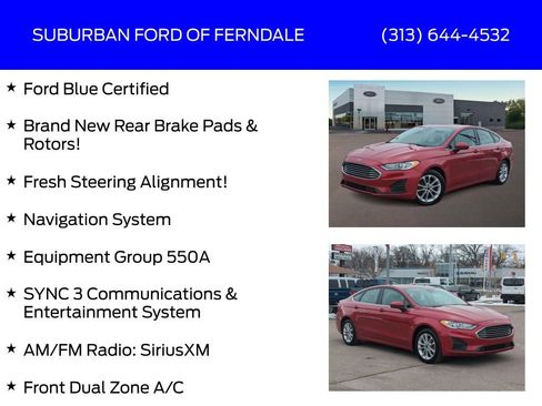 Used 2020 Ford Fusion SE image 4