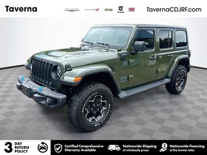 Used 2023 Jeep Wrangler Unlimited Rubicon 4xe w/ Steel Bumper Group