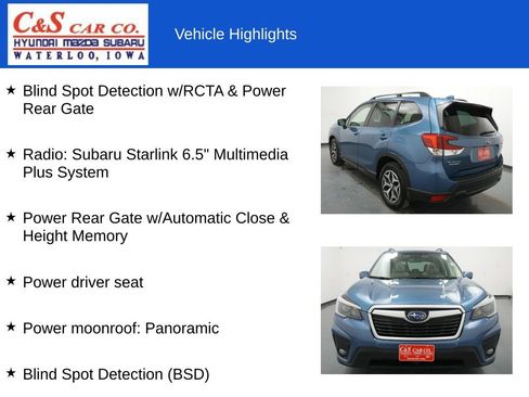 Used 2021 Subaru Forester Premium AWD/4WD image 7