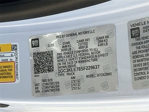 New 2025 Chevrolet Silverado 2500 W/T image 27