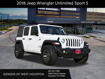 Used 2018 Jeep Wrangler Unlimited Sport S