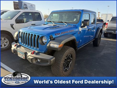 Used 2022 Jeep Gladiator Rubicon w/ Cold Weather Group AWD/4WD image 1