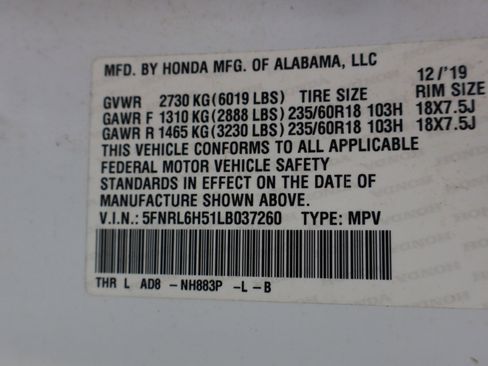 Used 2020 Honda Odyssey EX image 23