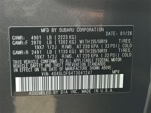 New 2026 Subaru Forester Sport image 22