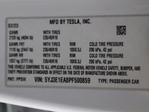 Used 2023 Tesla Model 3 Standard Range RWD image 37