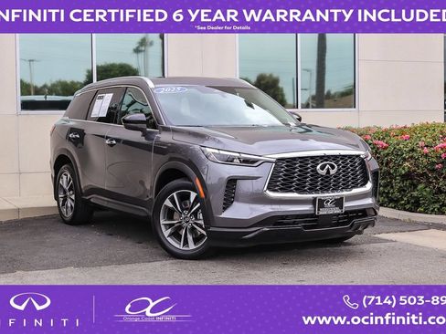Certified 2025 INFINITI QX60 Luxe AWD/4WD image 1