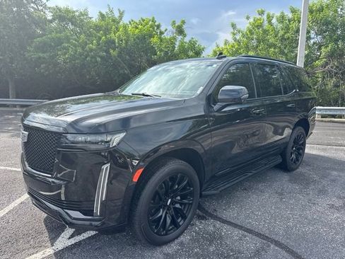Used 2023 Cadillac Escalade Sport w/ LPO, ONYX Package RWD image 1