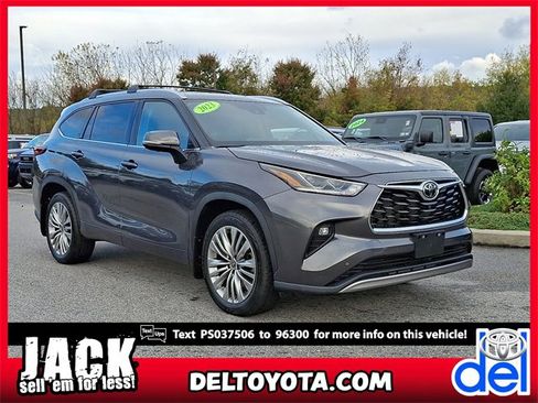 Used 2023 Toyota Highlander Platinum image 1
