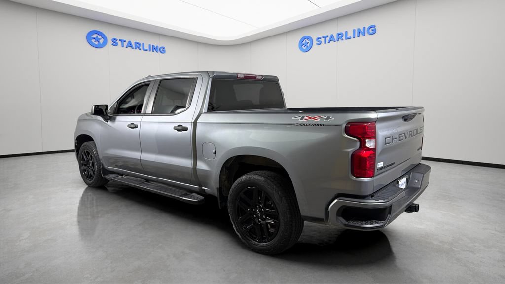Certified 2023 Chevrolet Silverado 1500 Custom w/ LPO, Dark Essentials Package AWD/4WD image 5