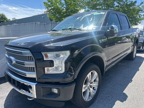 Used 2016 Ford F150 Platinum w/ Trailer Tow Package AWD/4WD image 1