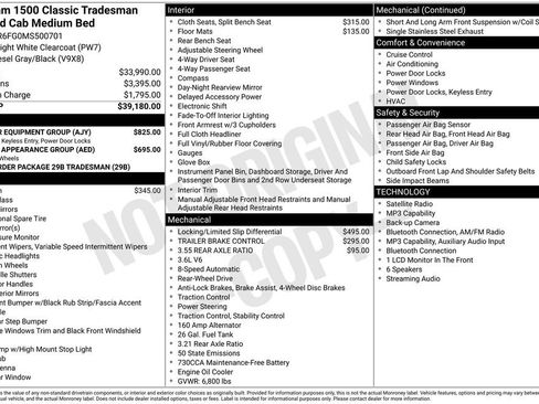 Used 2021 RAM 1500 Tradesman w/ Popular Equipment Group RWD image 5