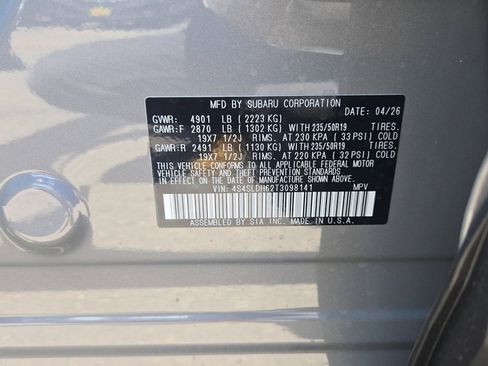 New 2026 Subaru Forester Sport AWD/4WD image 17