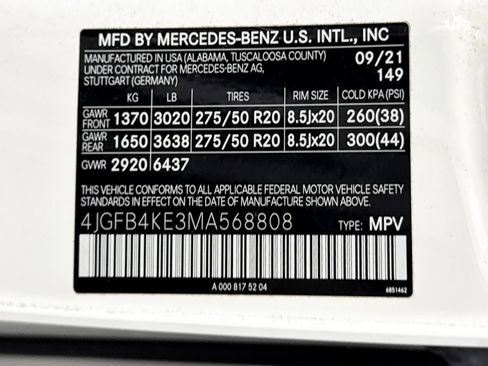 Used 2021 Mercedes-Benz GLE 350 4MATIC image 38