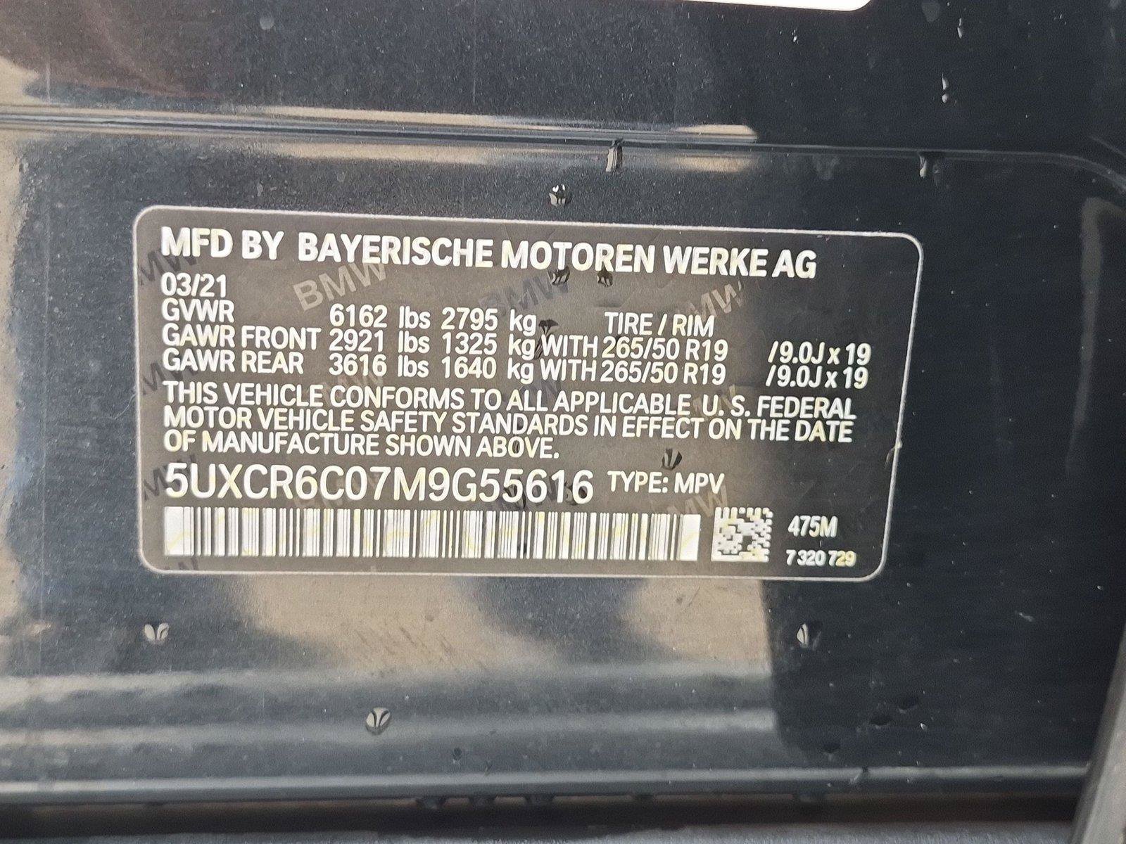Used 2021 BMW X5 xDrive40i w/ Convenience Package AWD/4WD image 42