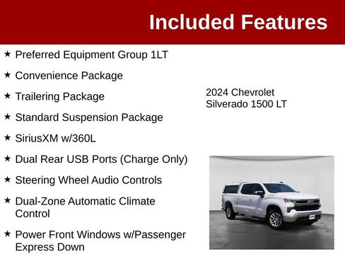 Used 2024 Chevrolet Silverado 1500 LT AWD/4WD image 3