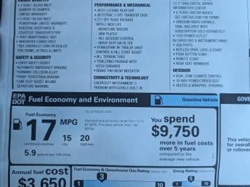 New 2026 Chevrolet Silverado 1500 LT Trail Boss w/ LT Trail Boss Premium Package image 23