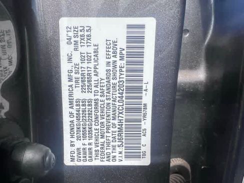 Used 2012 Honda CR-V EX-L image 30