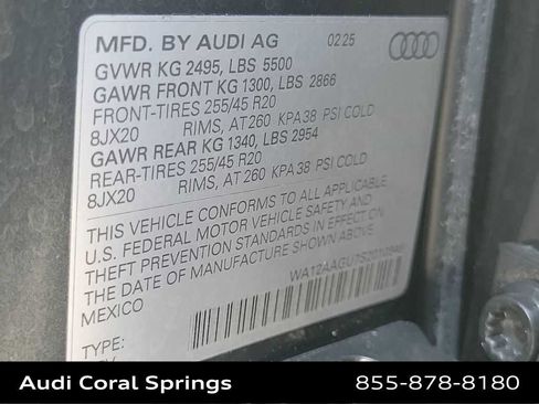 Certified 2025 Audi Q5 Premium Plus w/ Premium Plus AWD/4WD image 29