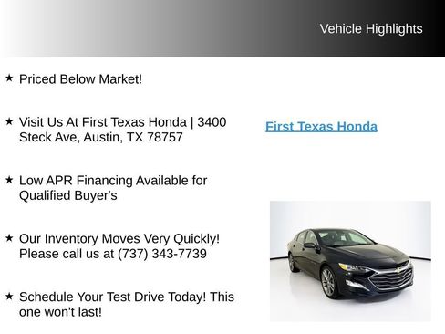 Used 2024 Chevrolet Malibu LT FWD image 9
