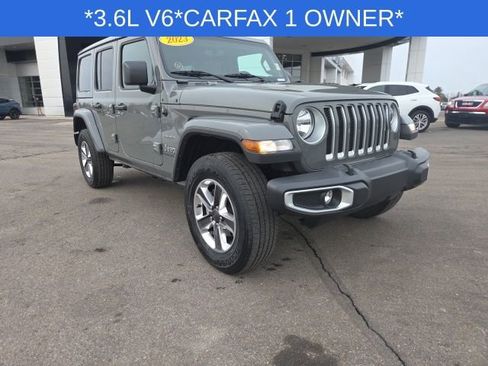 Used 2023 Jeep Wrangler Sahara w/ Cold Weather Group image 4