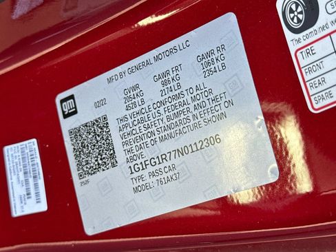 Used 2022 Chevrolet Camaro SS RWD image 52