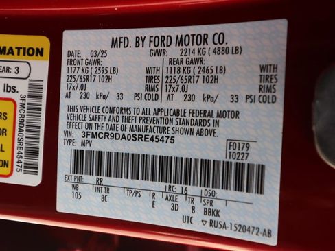 Used 2025 Ford Bronco Sport Badlands image 25