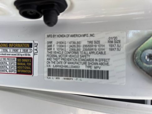 Used 2020 Honda CR-V Touring image 30