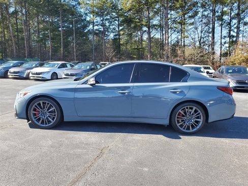 Used 2022 INFINITI Q50 Red Sport 400 w/ Carbon Fiber Package image 11