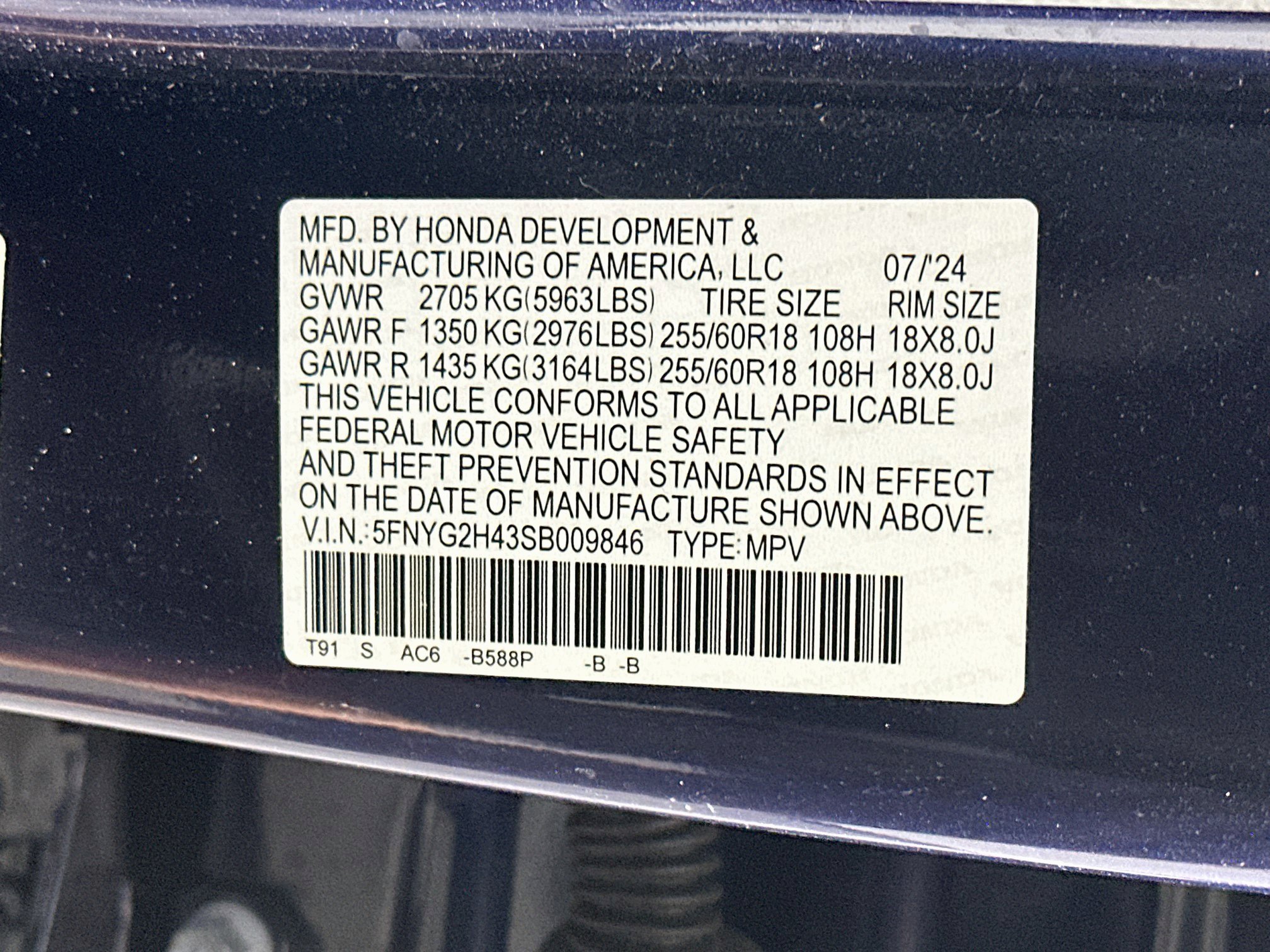 Used 2025 Honda Pilot EX-L image 12