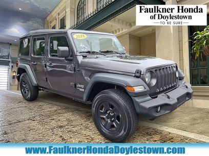 Used 2018 Jeep Wrangler Unlimited Sport