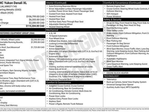 Used 2024 GMC Yukon XL Denali AWD/4WD image 3
