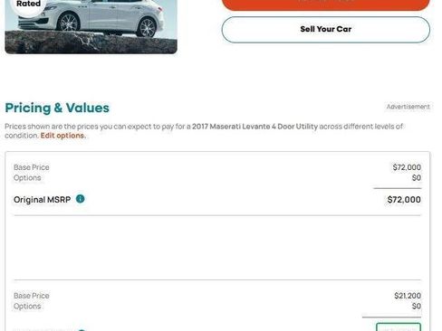 Used 2017 Maserati Levante w/ Luxury Package AWD/4WD image 16