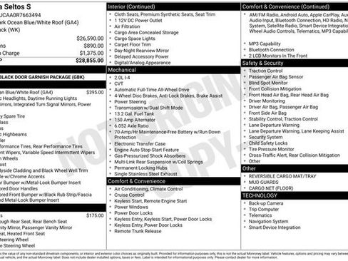 Used 2024 Kia Seltos S image 28