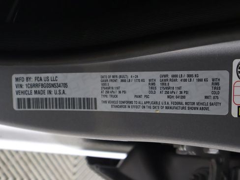 Used 2025 RAM 1500 Big Horn AWD/4WD image 48