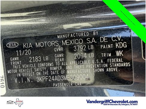 Used 2021 Kia Forte LXS FWD image 27