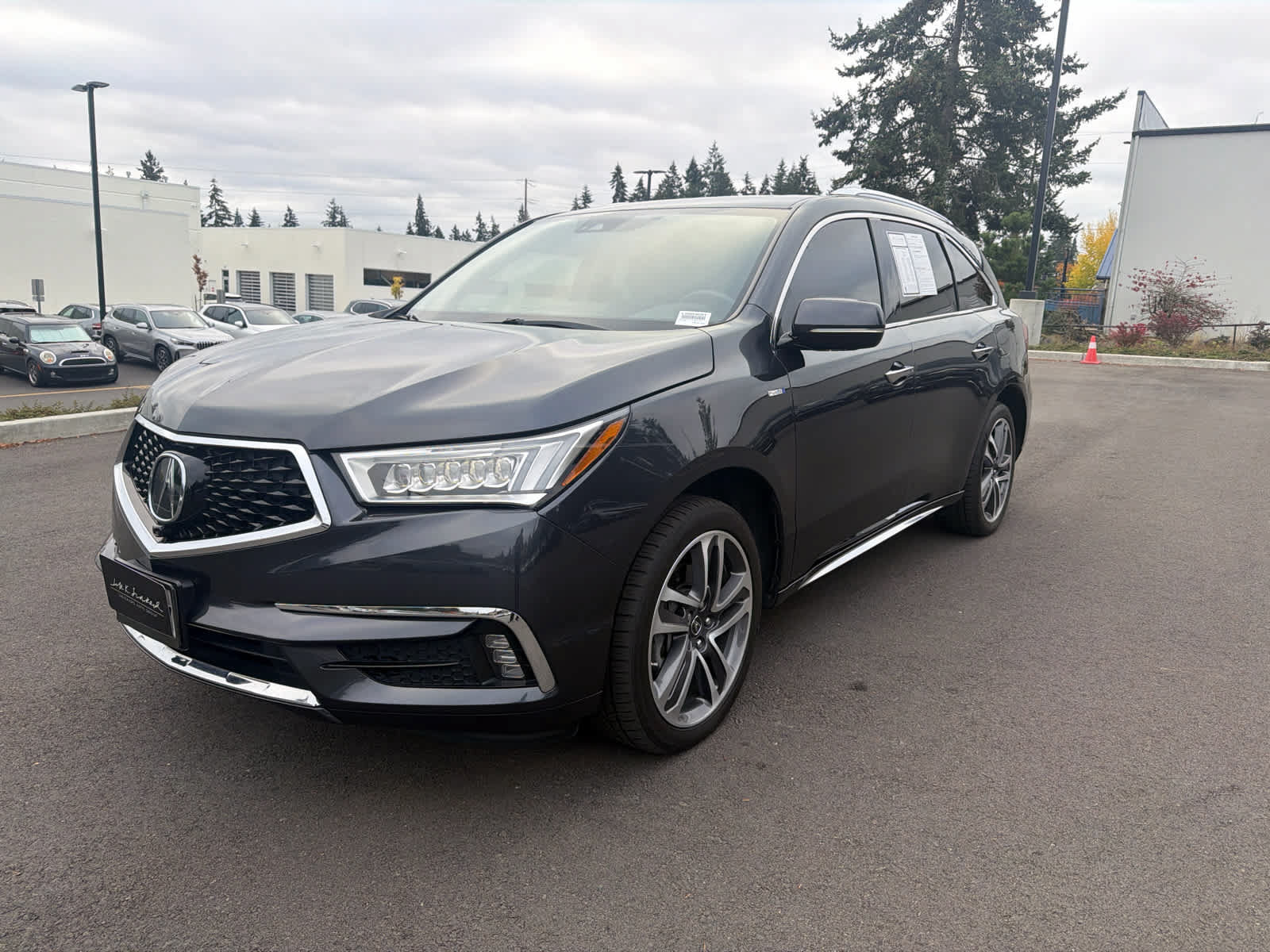 Used 2019 Acura MDX w/ Advance Package AWD/4WD image 2