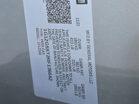 Used 2024 Chevrolet Malibu RS w/ LPO, Floor Liner Package image 38