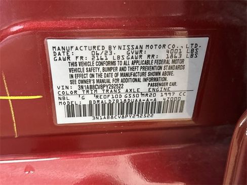 Used 2023 Nissan Sentra SV w/ All-Weather Package image 27